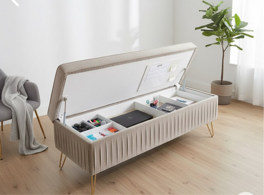 Luxury 3 Seater Storage Ottoman Settee’s