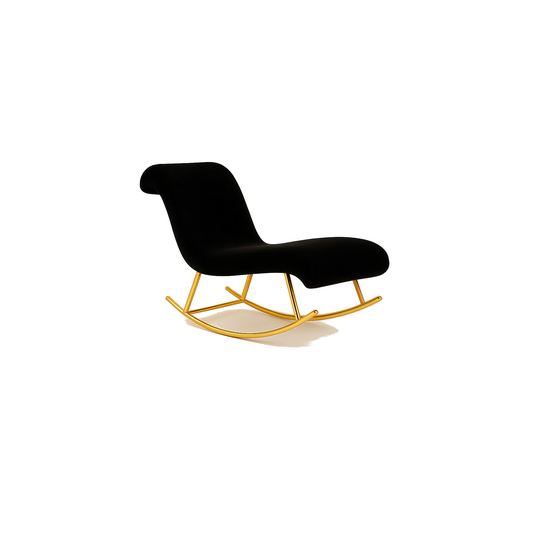 Modern Rocking Chaise Lounge Chair