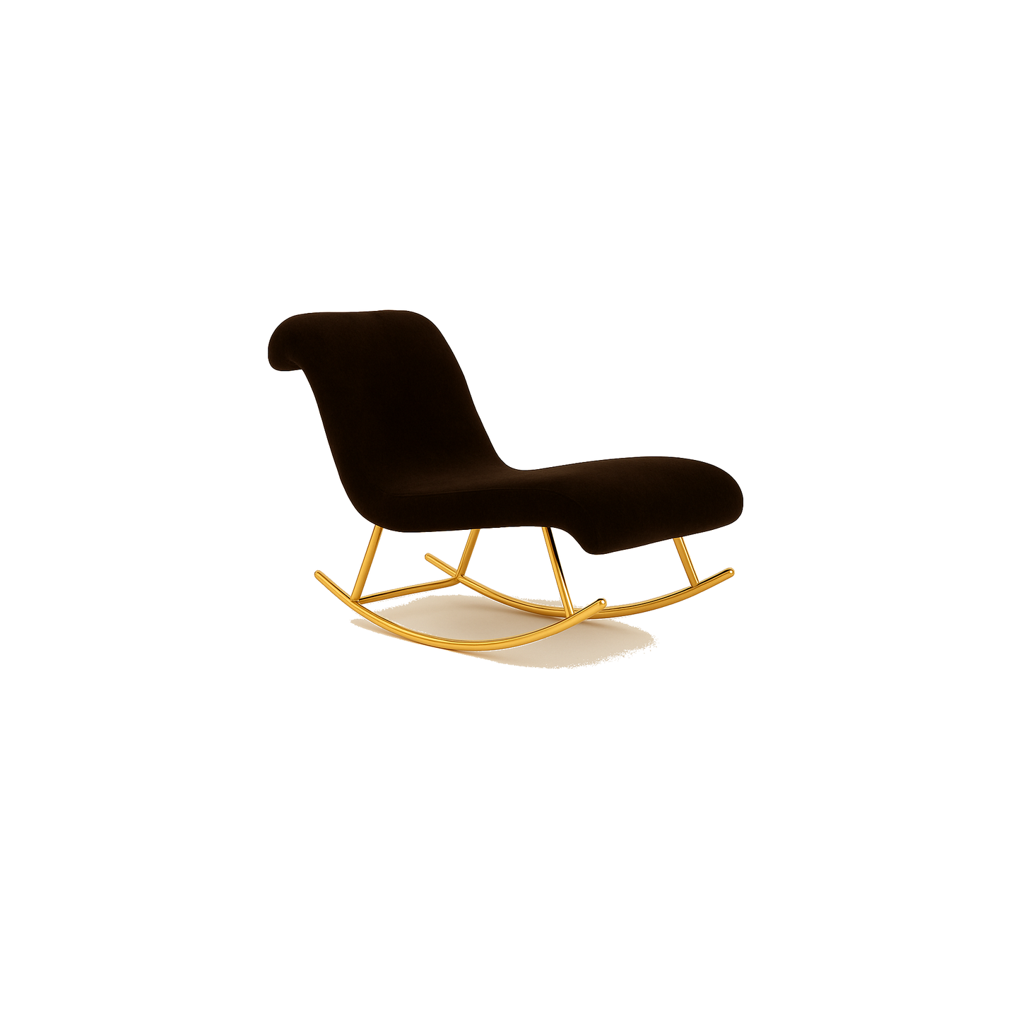 Modern Rocking Chaise Lounge Chair