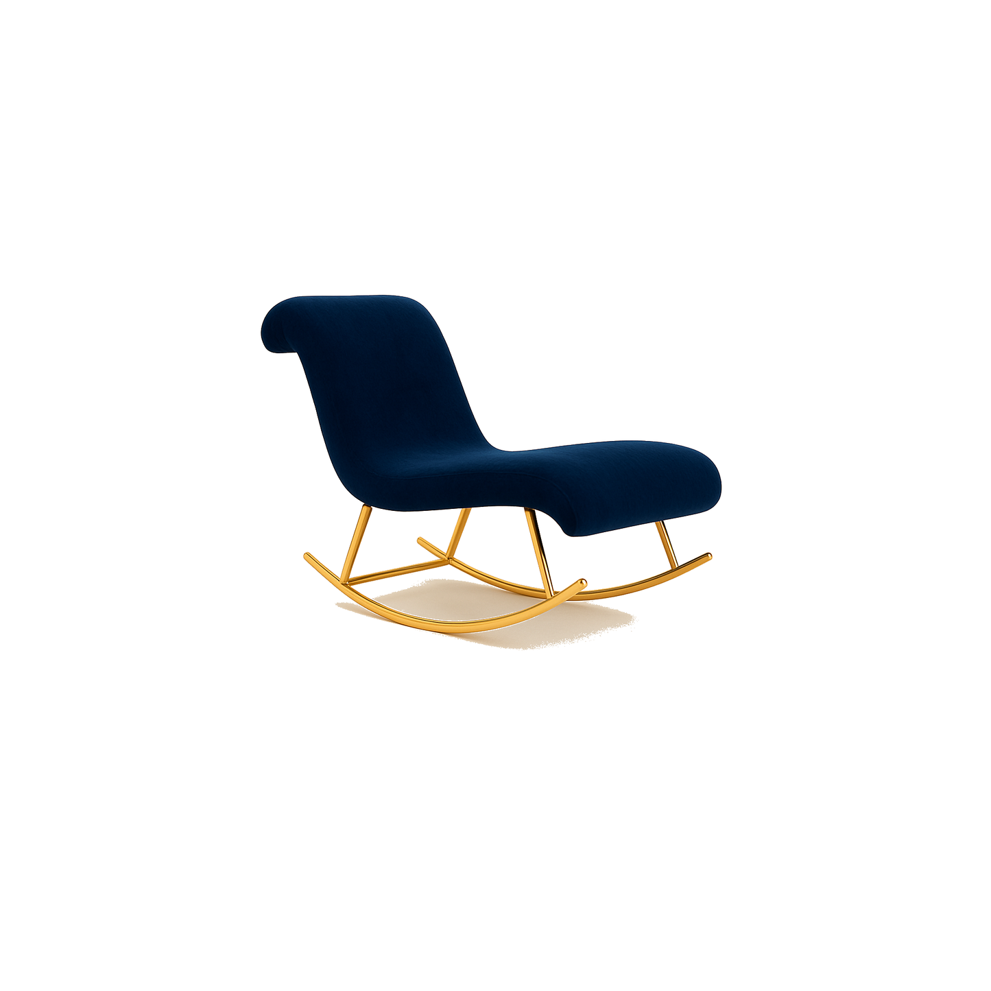 Modern Rocking Chaise Lounge Chair
